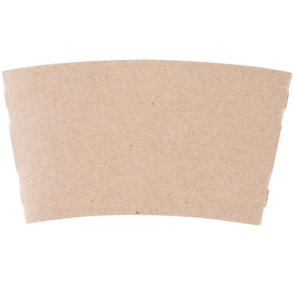 12-24 oz. Natural Kraft Coffee Cup Sleeve - 1800 count
