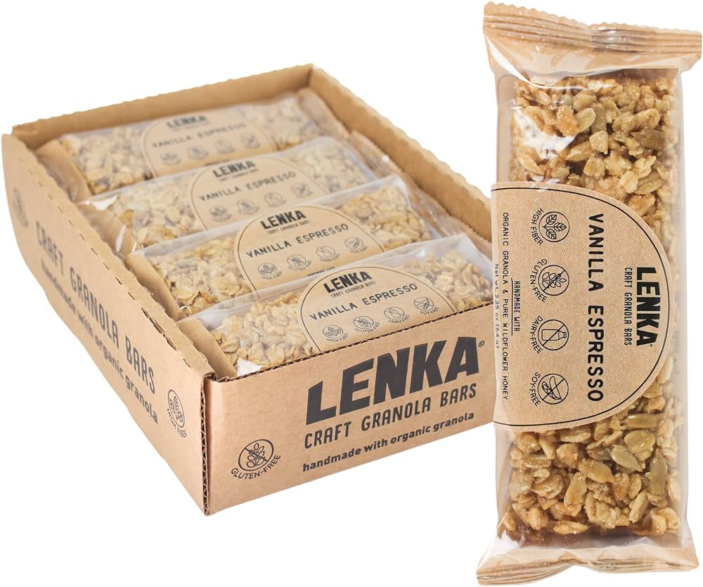 LENKA Granola Bars - Vanilla Espresso