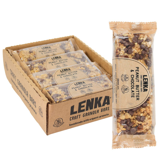 LENKA Granola Bars - Peanut Butter & Chocolate