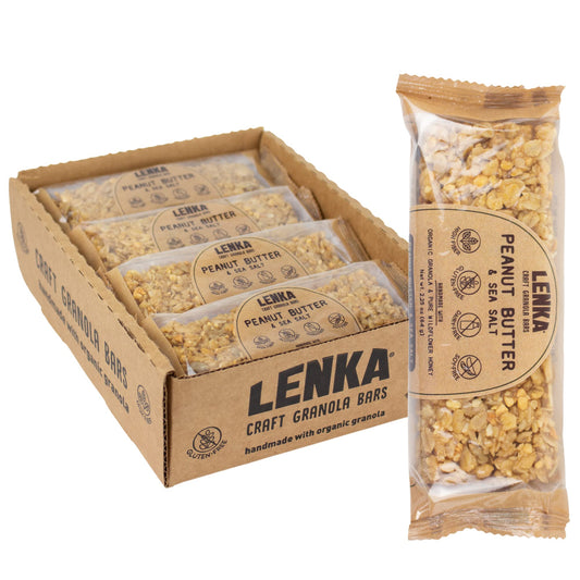 LENKA Granola Bars - Peanut Butter & Sea Salt